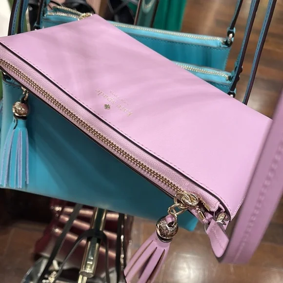 Kate Spade Ivy Street Amy Crossbody Lavender Frost